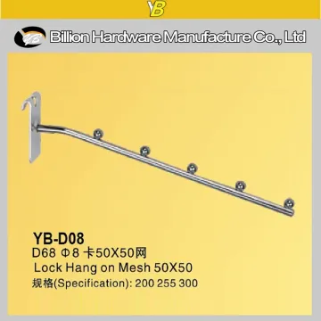 New style clothes hanging display hook iron net hook