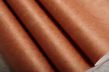 Oem 6 Colors Heavy Embossed Wallpaper , Decorative Wallcoverings