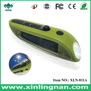 Solar Torch with FM Radio