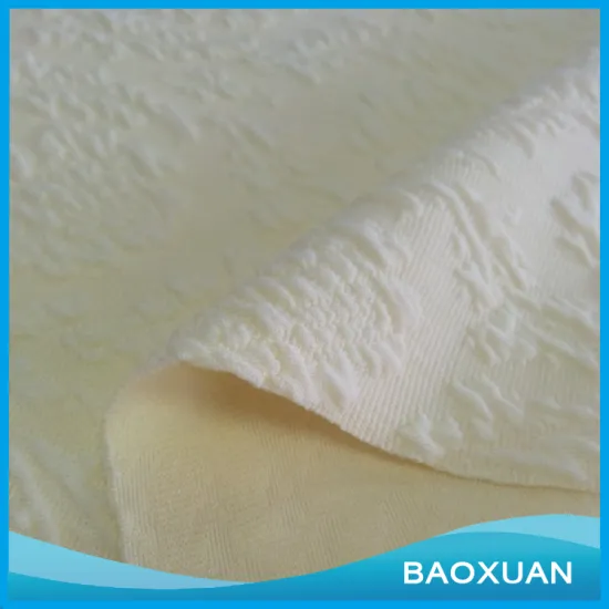 polyester spandex jacquard fabric for garment