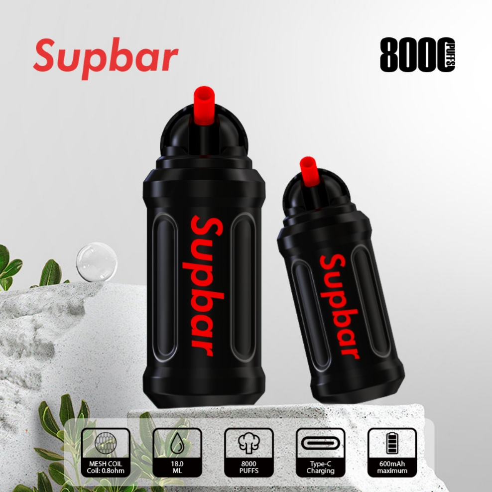 Supbar mini pot 8000 puffs vape 15 íz