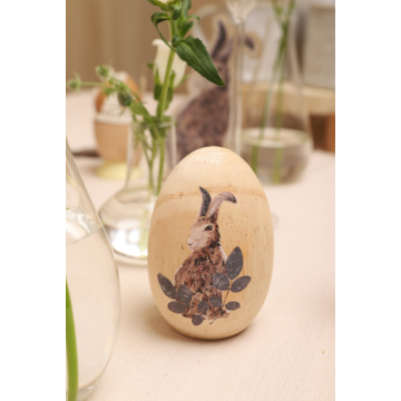Easter Decoration Wood Easter Eggs for Easter Decorations and Gifts Factory