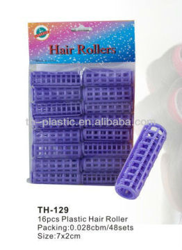 promtion colorful plastic hair roller