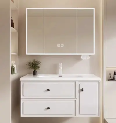 Wholesale Stainless Steel Honeycomb Aluminum Bathroom Cabinet Combination