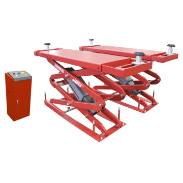 UNITE Adjustable Scissor Car Lift with SUV Adaptors - 3.5 Ton CE Certified