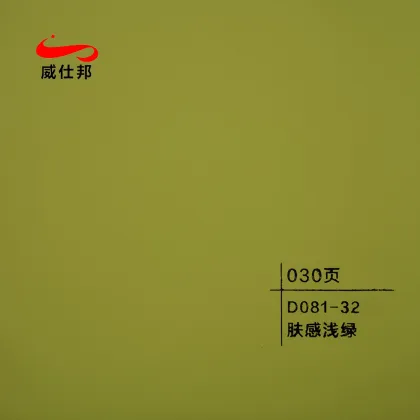 PETG Soft and Colorful Feelig Film for Furniture