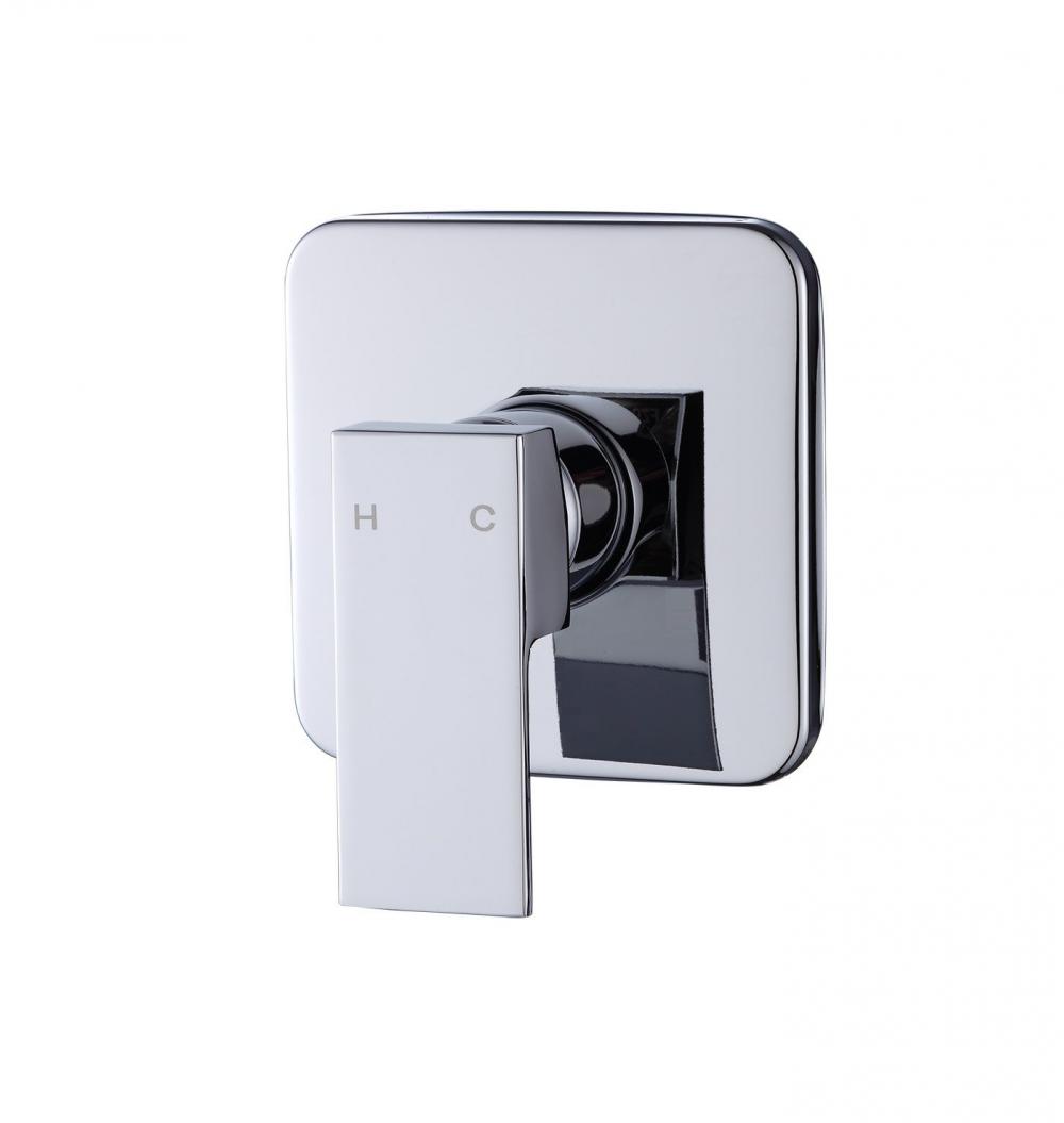 Square Brass In-wall Shower Faucet Without Diverter