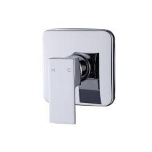 Square Brass In-wall Shower Faucet Without Diverter