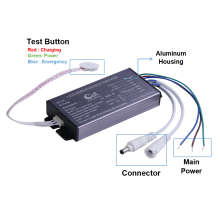 Aluminium-LED-Treiber mit Batteriebackup