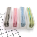 Translucence waterproof nice day unisex silicone pencil case