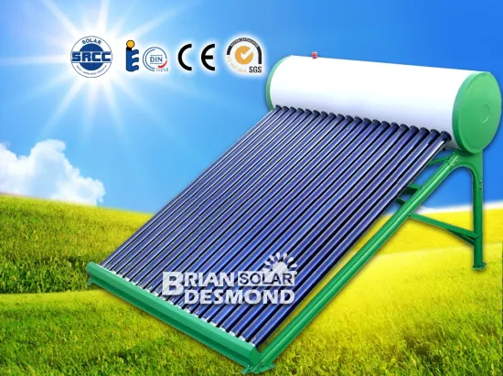 High pressure Solar Water Heater vacuum tube solar collector with pressurized water tank