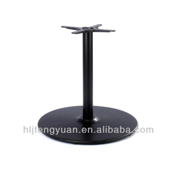 Coffee Restaurant Used Dining Chrome Cast Iron Table Base