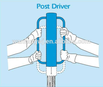 Power Coated Hand Fence Post Driver