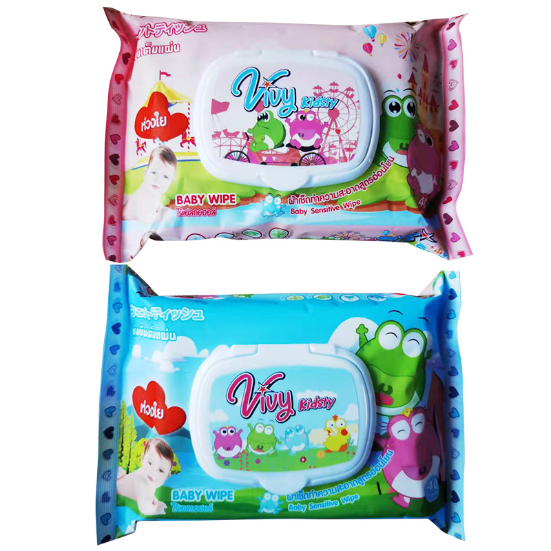 Biodegradable Natural Organic 100%bamboo baby wipes