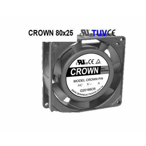 Crown 80x25 DC Blower A3 Refriamiento industrial