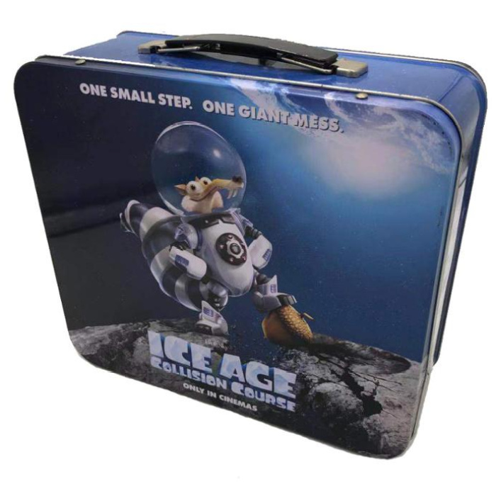 DADI Cartoon Printing Tin Lunch Box with Handle