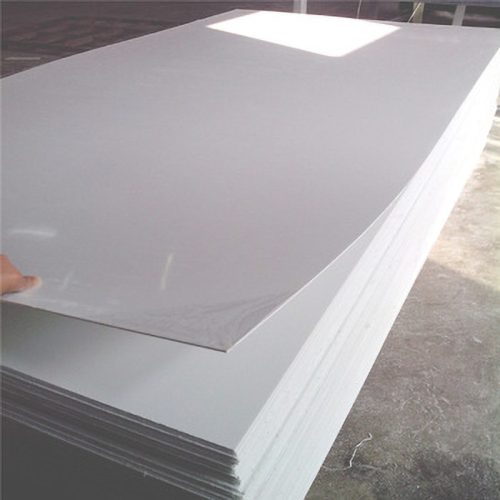 White Brushed Metal Pet Sheet Scratch Resistance White High Gloss PET Decorative Sheet Supplier