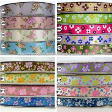 Mixed Satin Ribbon Flower