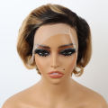 Lace Pixie Cut Lace Fair Wig Manungsa