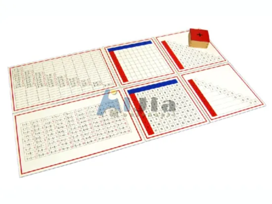 Montessori express Addition Working Charts