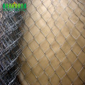 Galvanized 6ft Chain Link Anggar dengan Kawat Berduri