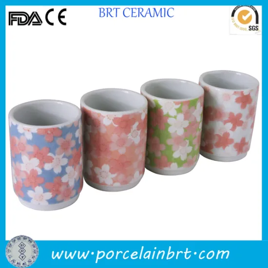 Charming Japanese festival cherry blossom Sake Cups