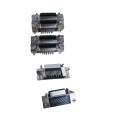 1,27 mm SCSI Connector 20p Cabeçalhos de receptáculo Montagem de ângulo direito Ribbon