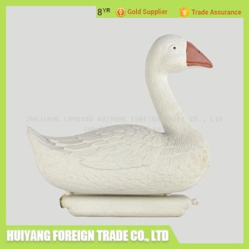 198 new design Garden and home decoration outdoor statues plastic animal figurine swan
