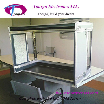 Latest Table Top Interpretation Booths for Multilingual Meetings and Conferences