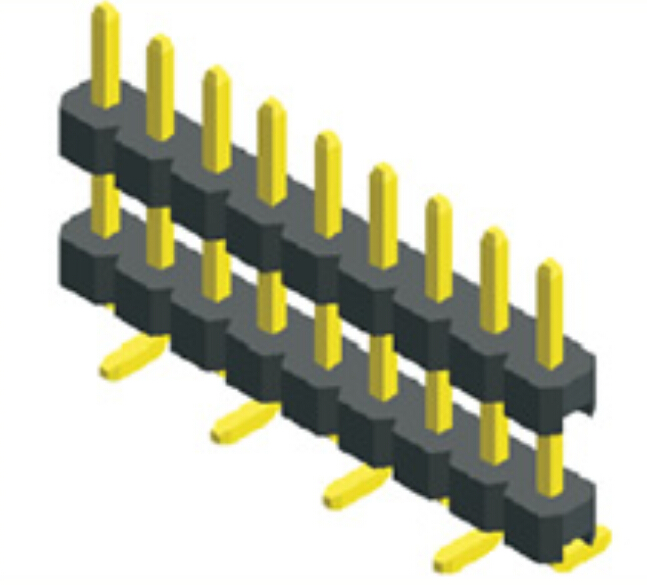 5.08 mm Pin Header Double Plastic SMT Type