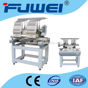 two heads cap embroidery machine