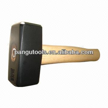 Stoning hammer, German type , 1000G, ST331 with wood handle