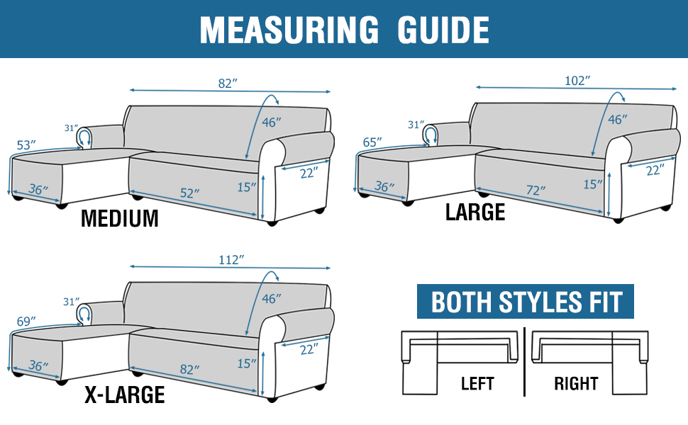 L-shape Sofa Size