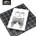 Custom cute cartoon cat PU pencil case