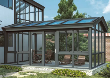 Sun room aluminum alloy sun room