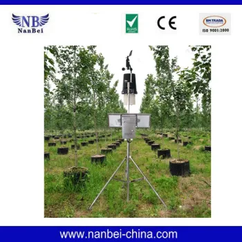Outside Meteorological Monitoring Solar Weather Station