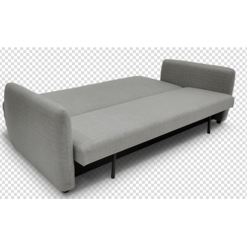 Foldable double armrest sofa