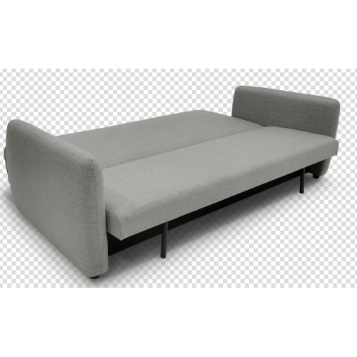 Foldable double armrest sofa