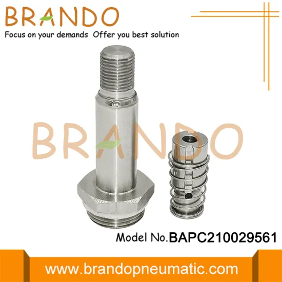 OLAB Type Solenoid Valve Armature With Plunger Tube and Iron Core