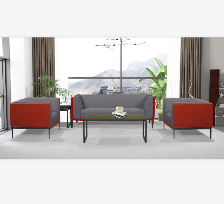 Dious high quality home furniture living room or office single seater sofa set