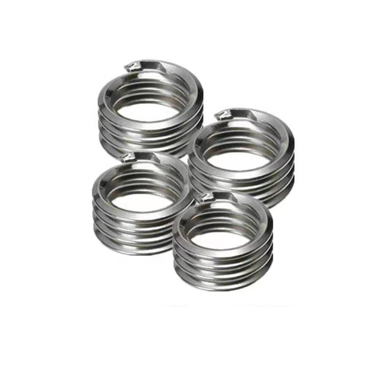 Manufacturer's M8*1.25 Tangless Steel and Stainless Steel Screw Wire Thread Insert Fasteners in Metric System Carton Packing