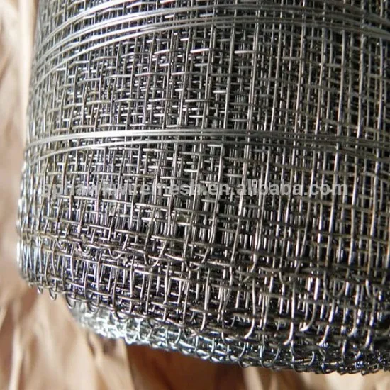 electro galvanized square wire mesh 4x4