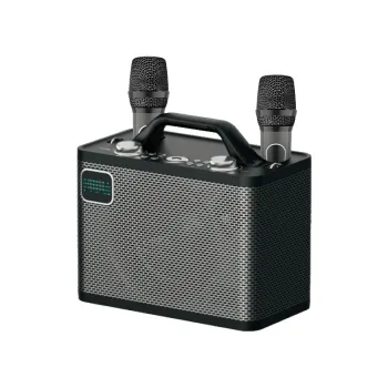 China-Made BT Speaker with Karaoke Microphone and Party Features