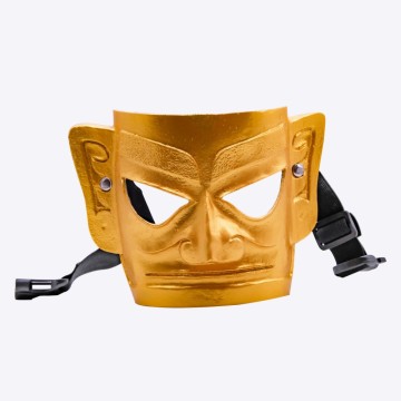 ماسک تمدن باستانی طلایی Sanxingdui