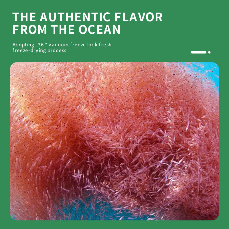 High-Protein Pet Food: Antarctic Krill Freeze-Dried Treats for Sale