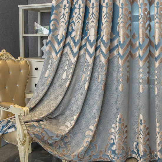Modern Luxury Long Jacquard Window Curtains for Living Room: Elevating Your Home Décor