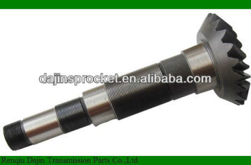 spline shaft with sprocket