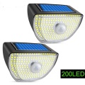 200LED Solarlicht im Freien 3MODES