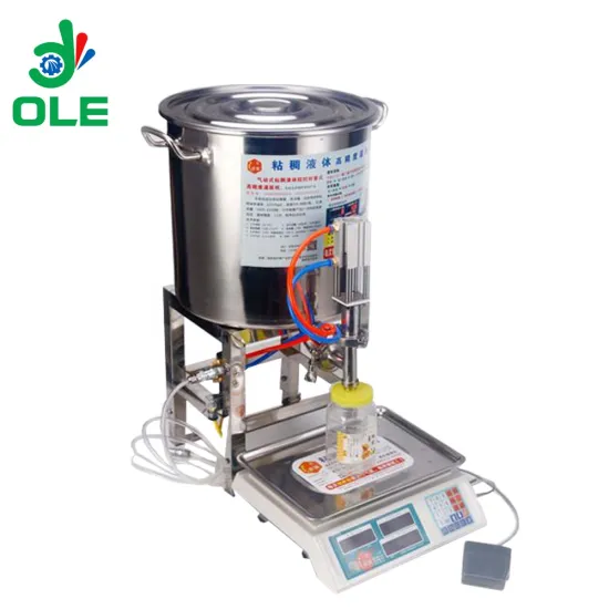 High Thickness Liquid Filling Machines for Viscous Liquids in Small Bottles