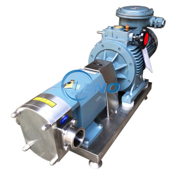 LENO Sanitary Self-Priming Durable Corrosion-Resistant Food Grade Rotary Lobe Pump